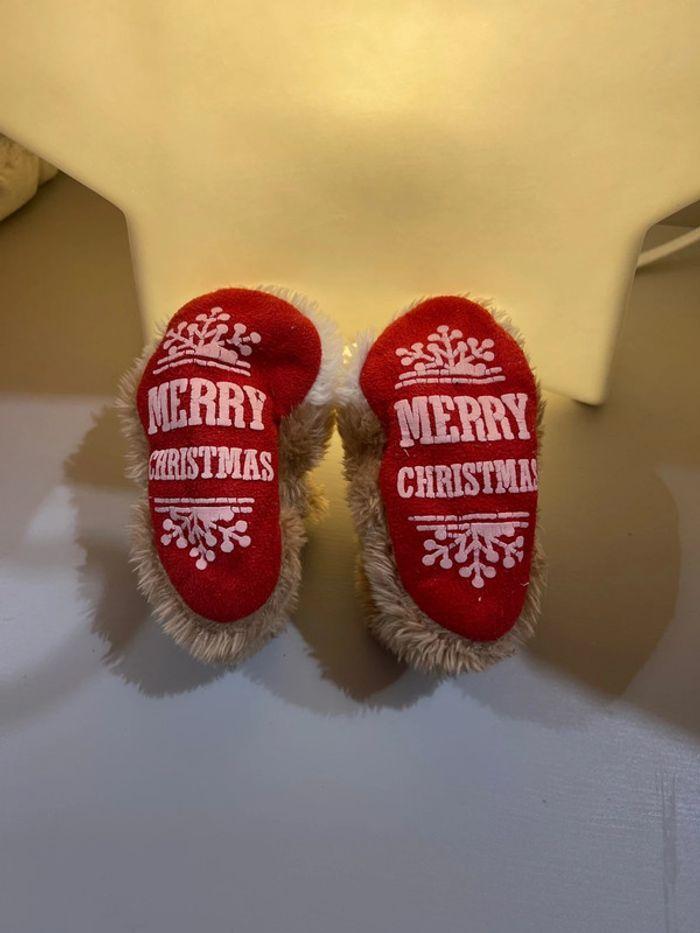 Chaussons bebe noël - photo numéro 2