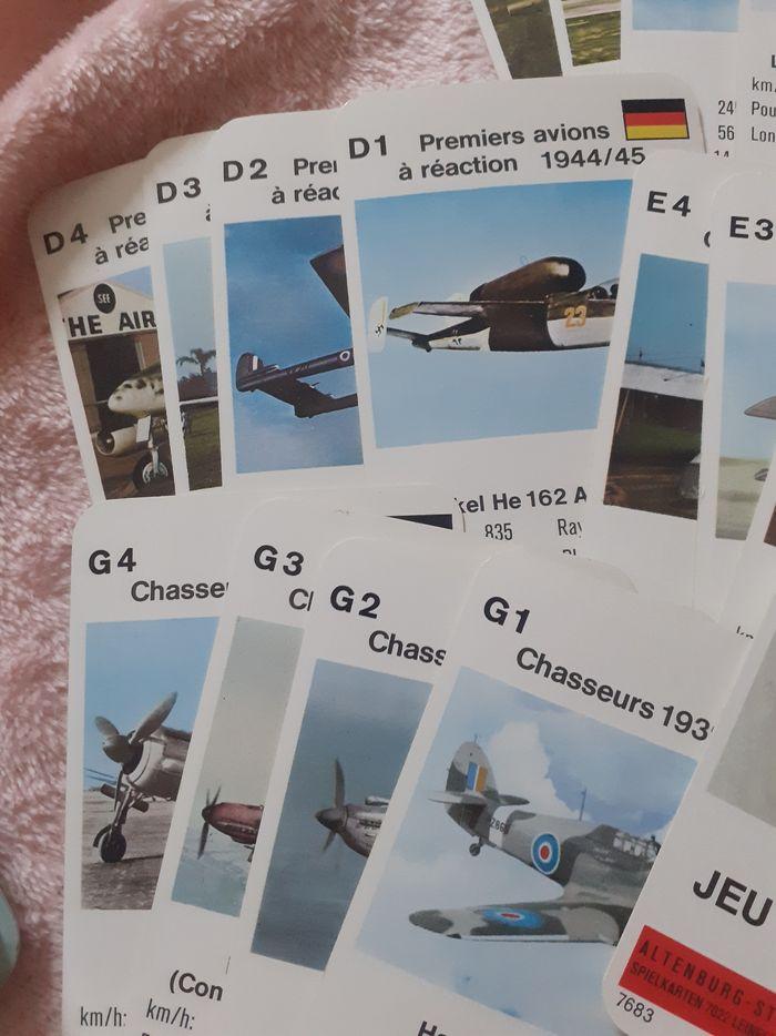 Jeu de familles ACE avions De châsse  . Série technique - photo numéro 2