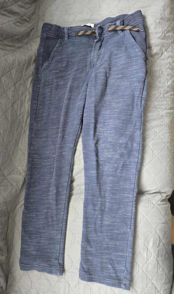 pantalon catimini taille 12 ans bleu chiné - photo numéro 4