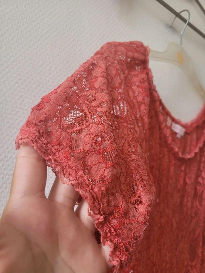 Robe corail taille L - photo numéro 2