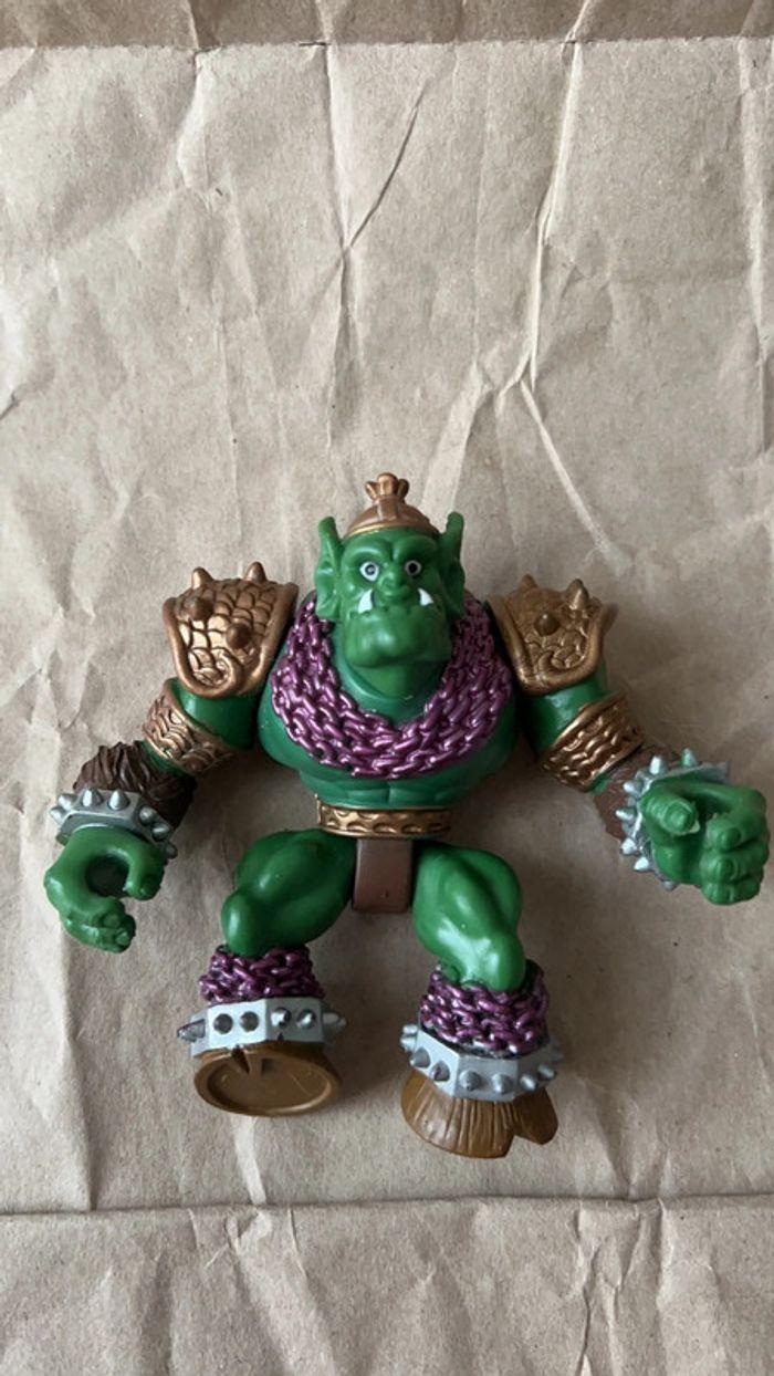 Figurine articulée troll warrior de 9cm - photo numéro 9