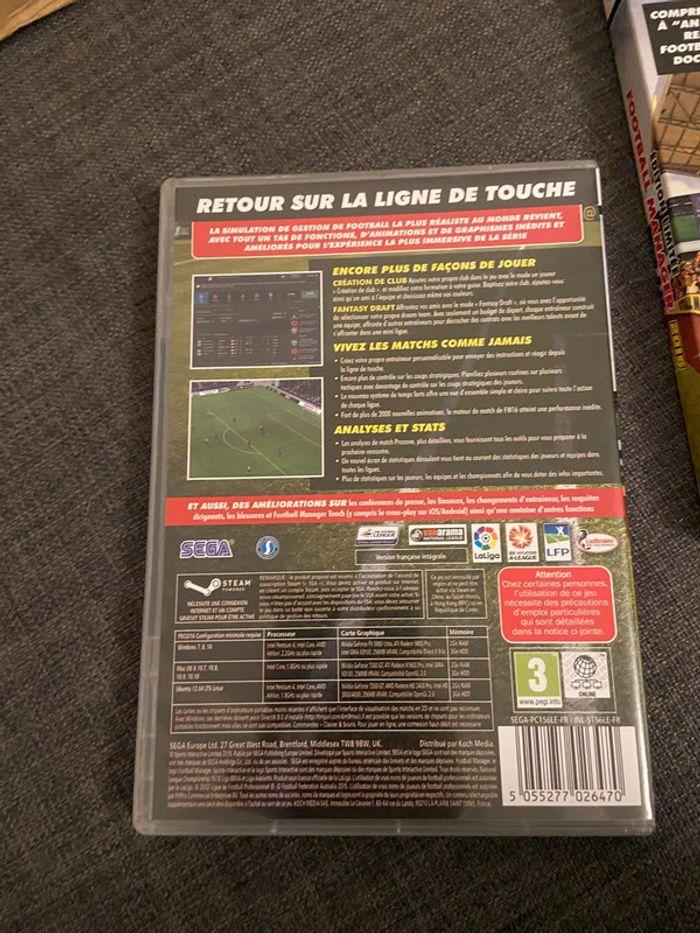 🧩 Jeux PC Football manager 2016 bon état 🧩 - photo numéro 3