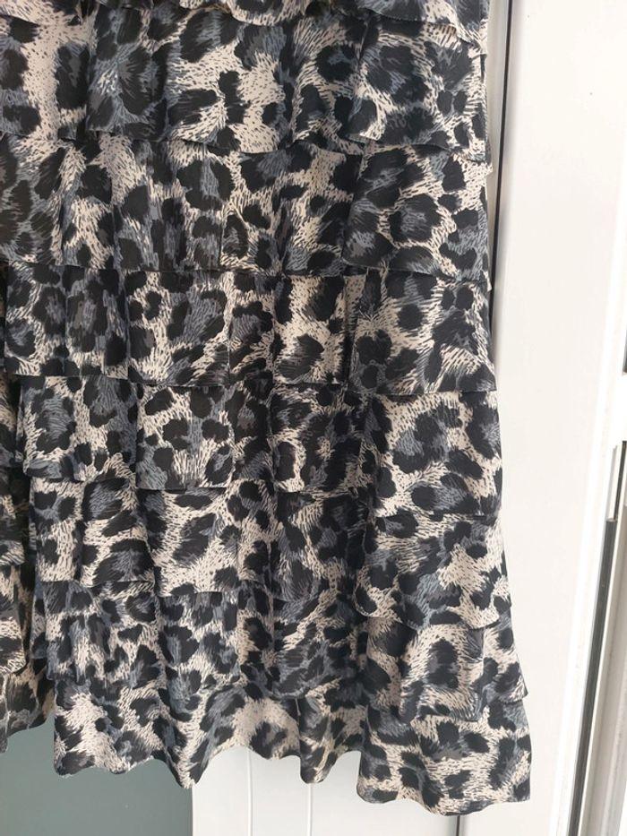 Robe à volant  leopard - photo numéro 1