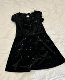 Robe gemo kids 4ans velours dorée