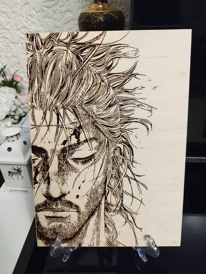 Gravure sur bois manga Vagabond - photo numéro 2