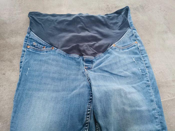 Lot 2 jeans de grossesse H&M mama XL. - photo numéro 2