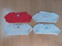 Lot de 4 bodys 18-24 mois fille