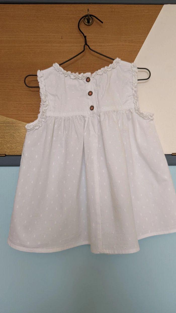 Blouse plumetis Next 3-4ans - photo numéro 6