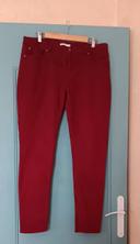 Pantalon bordeaux