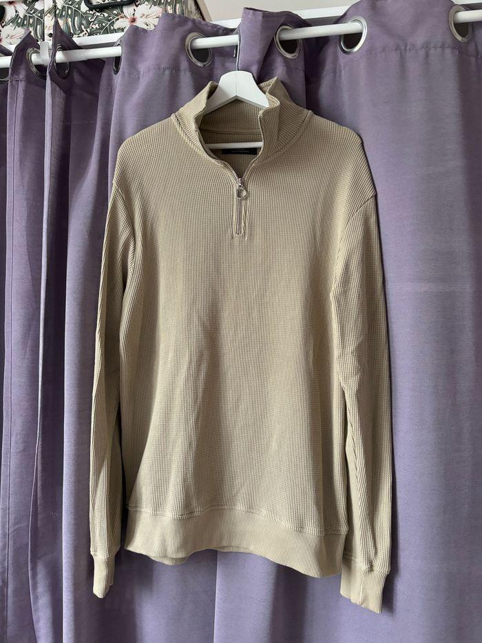 Sweat camionneur beige Primark - photo numéro 1