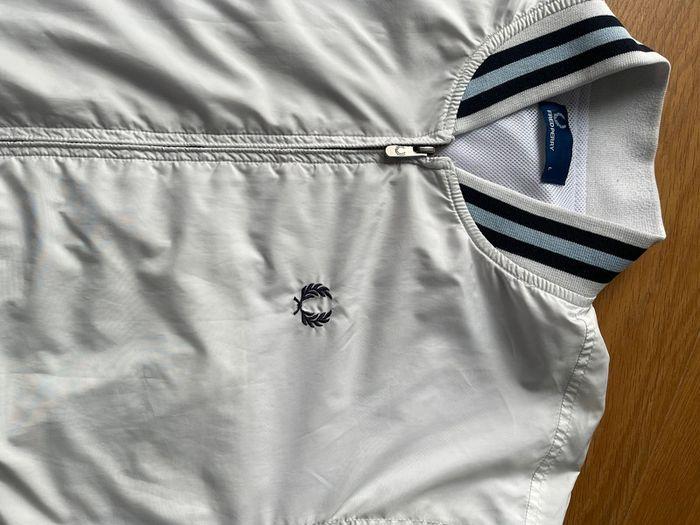 Bomber Fred Perry Blanc - photo numéro 6