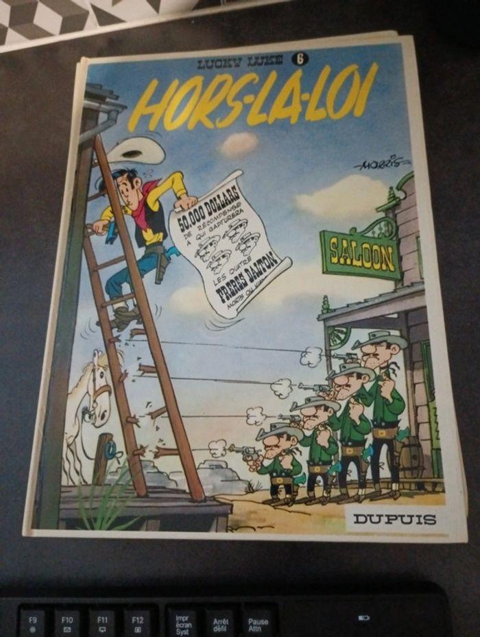 BD Lucky Luke N° 6 Hors-la-loi - photo numéro 1