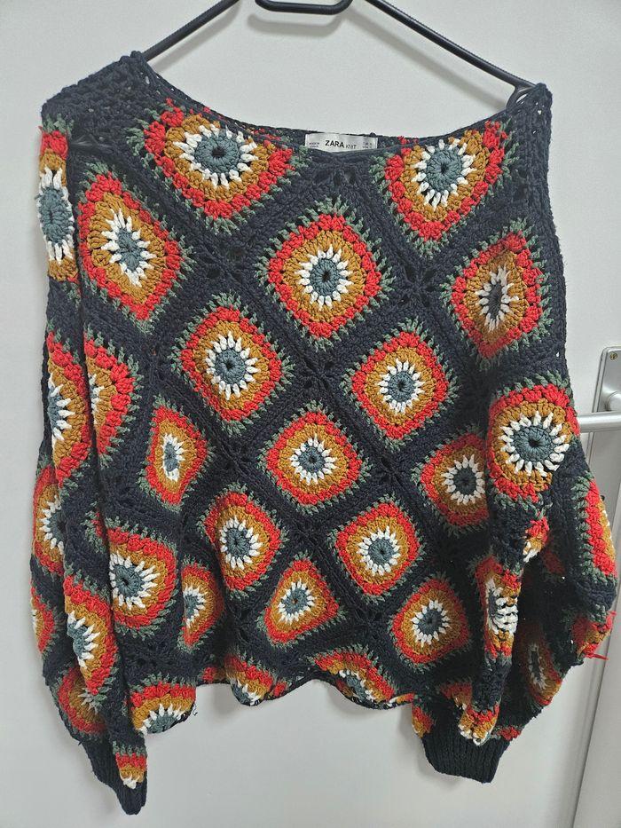 Pull crochet zara Taille s - photo numéro 3