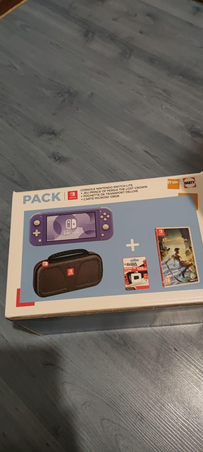 Pack console Nintendo Switch lite prince of persia the Lost crown neuf - photo numéro 1