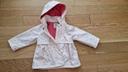 Manteau impermeable obaibi rose 18mois