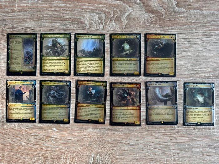 Lot de 700 cartes lord of the rings ( seigneur des anneaux) magic the gathering ENG - photo numéro 8