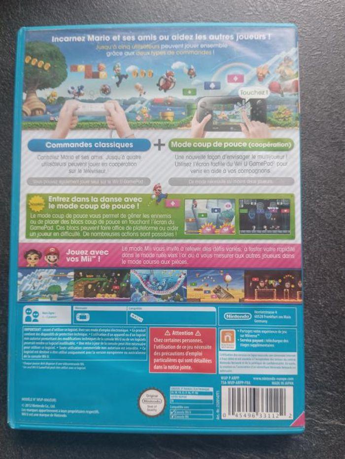 Nintendo - WiiU - New super Mario Bros.U - photo numéro 2