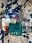 Lot de teeshirt manches  courtes