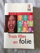 Livre trois filles en folie