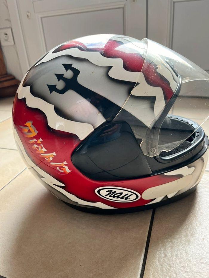 Casque moto nau diablo - photo numéro 4