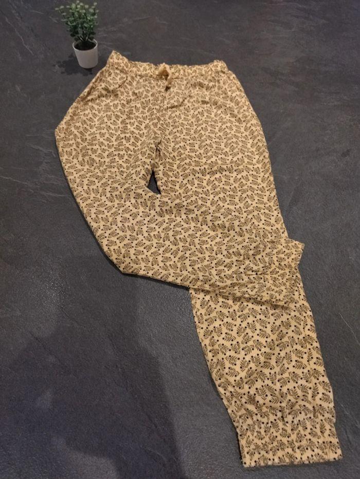 Pantalon léger été jaune 8 ans - photo numéro 1