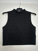 Crop top Pimkie noir taille S