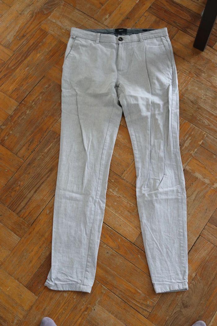 Pantalon homme gris clair - photo numéro 2