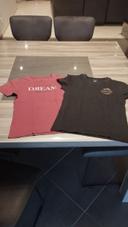 Lot de 2  t-shirts