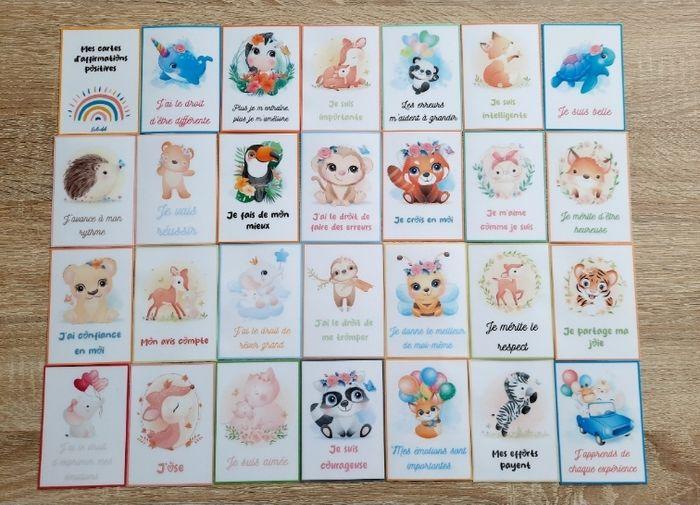 Cartes d’affirmations positives pour enfants – Confiance en soi – Motivation – Estime de soi - photo numéro 3