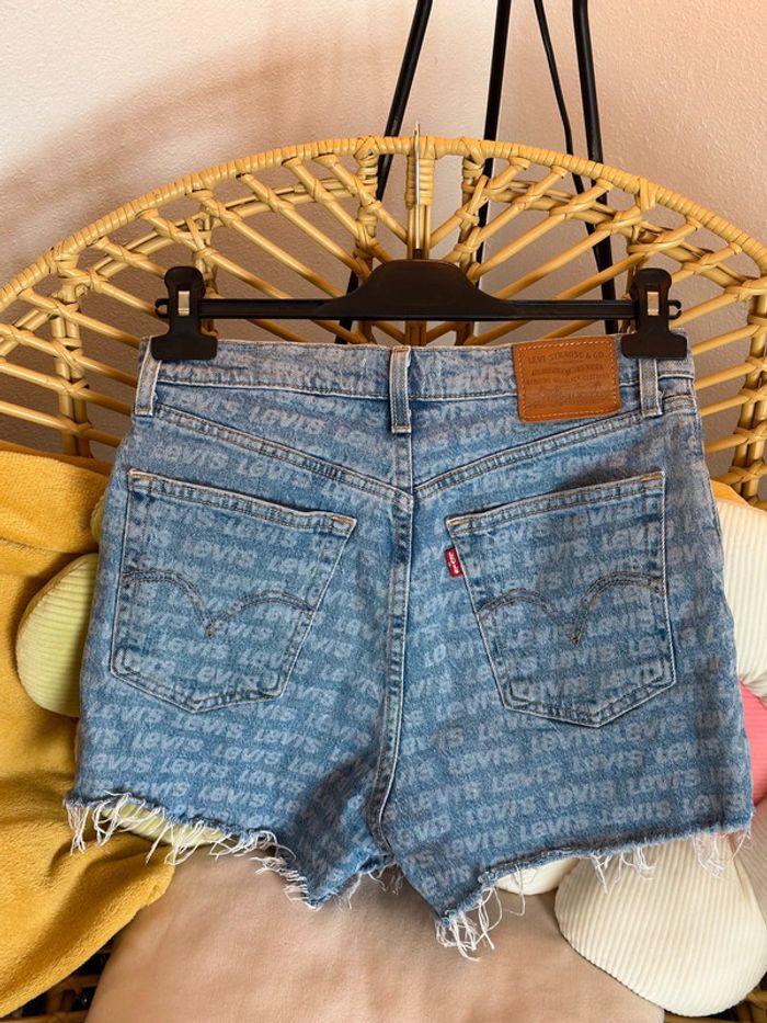 Short Levi's bleu denim 501 Ribcage taille 36 - - photo numéro 1