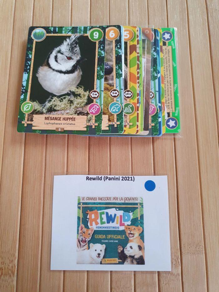 Cards Panini "Rewild" au choix