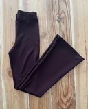 Pantalon taille haute lie de vin H&M taille XS