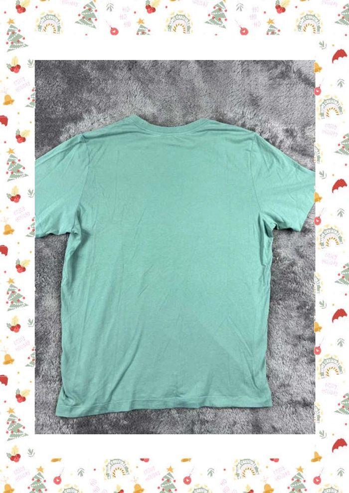 👕 T-shirt Nike logo brodé Turquoise Taille L 👕 - photo numéro 2