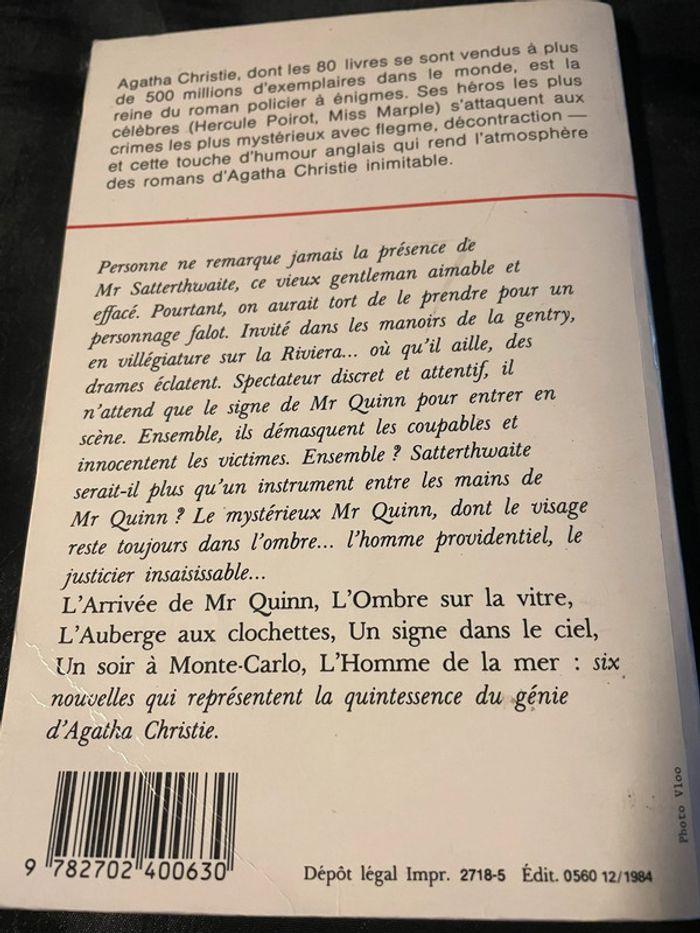 Agatha christie : le mystérieux mr Quinn - photo numéro 2