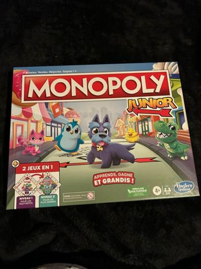 Monopoly Junior hasbro neuf - photo numéro 1