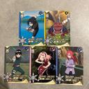 5 cartes naruto ultra rare neuf