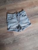 Short en jeans