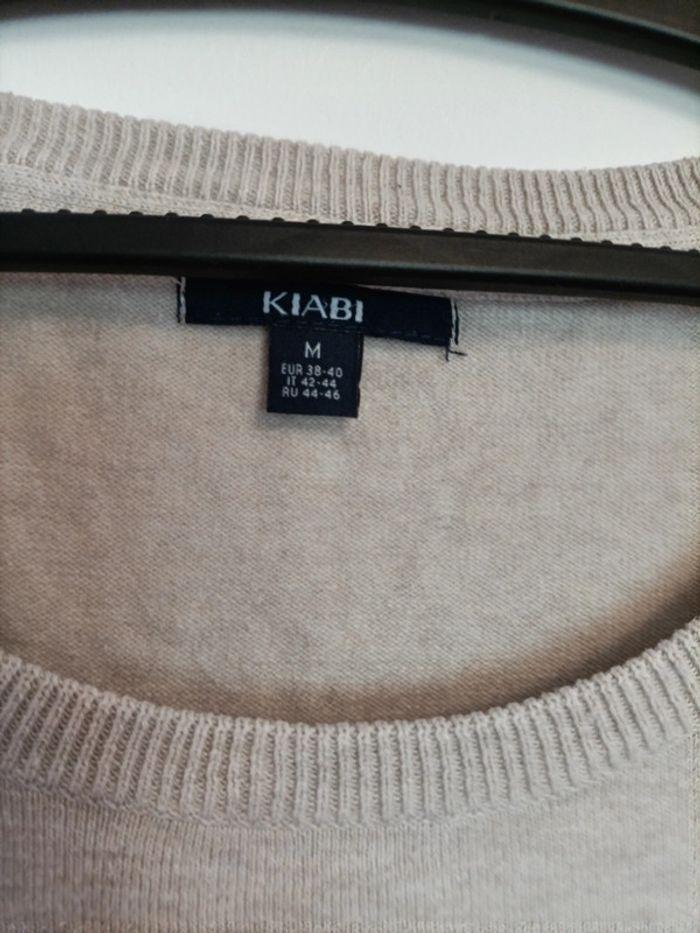 Pull beige Kiabi - photo numéro 2