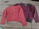 Lot de 1 pull et 1 gilet 6 ans fille