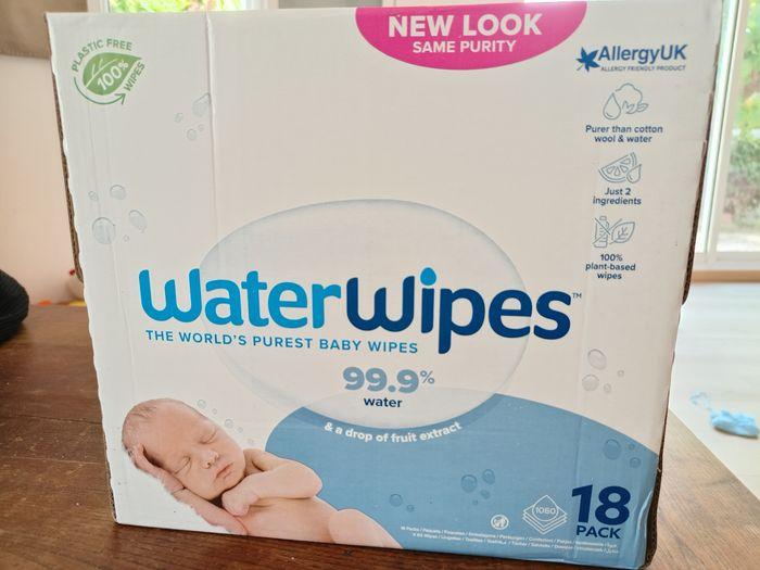 Lot de 18 paquets de lingettes waterwipes - photo numéro 1