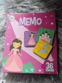 Jeu mémo Princesse