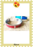 Bracelet manchette acier Bora