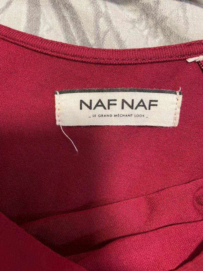 Robe bordeaux Naf Naf - photo numéro 3