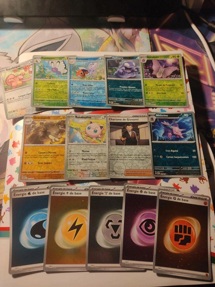 Cartes Pokémon reverses 151 - photo numéro 2