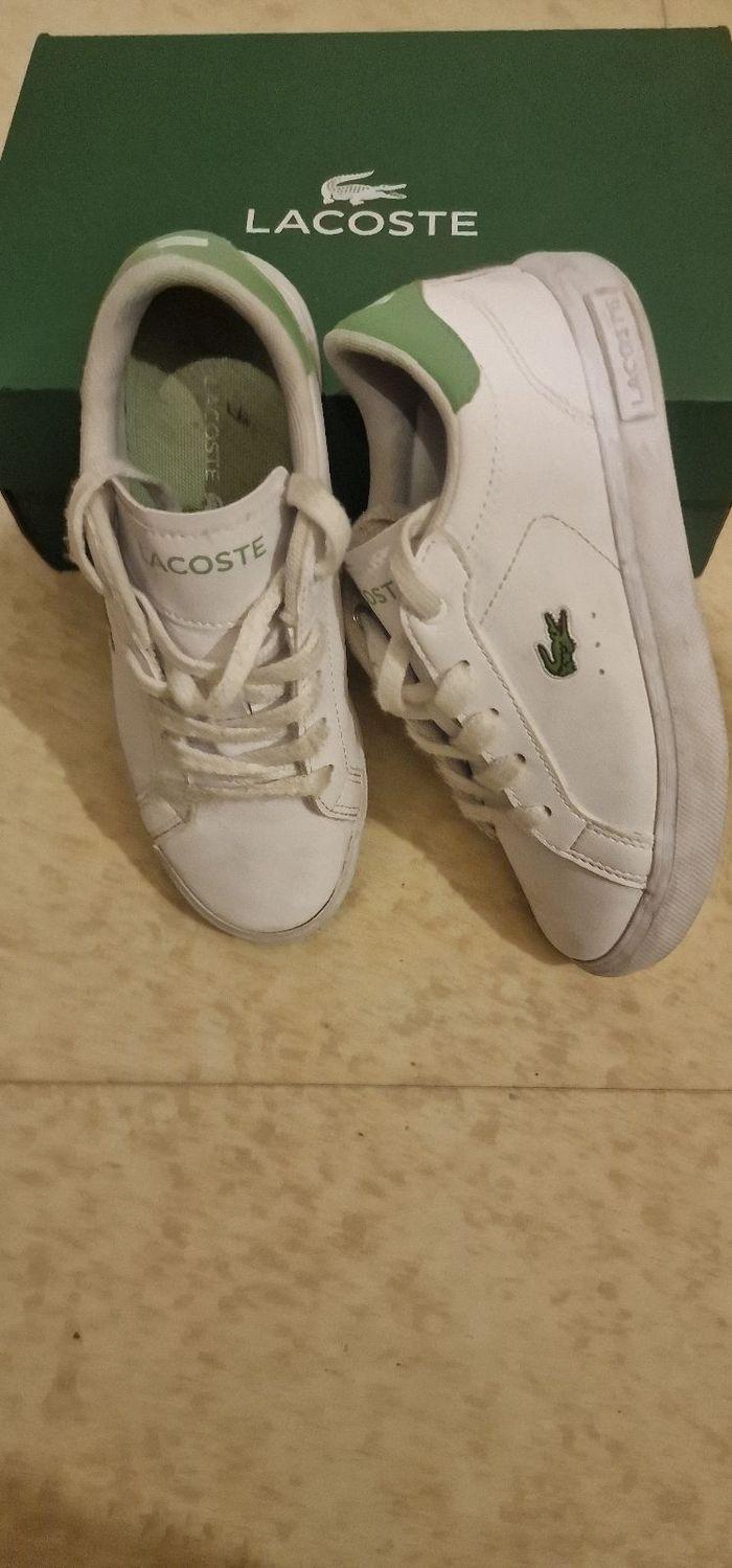 Basket Lacoste garcon taille 30.5