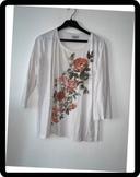 Blouse blanche femme taille 48