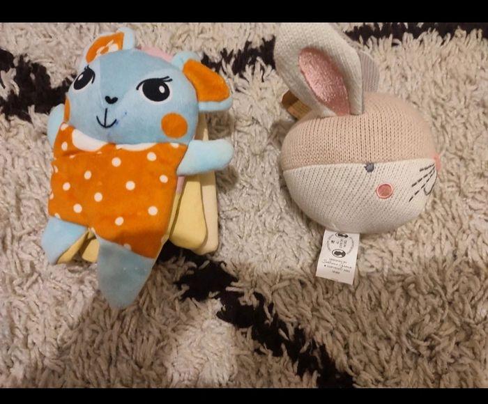 Lot " livre souris" et doudou lapin 💖 - photo numéro 2