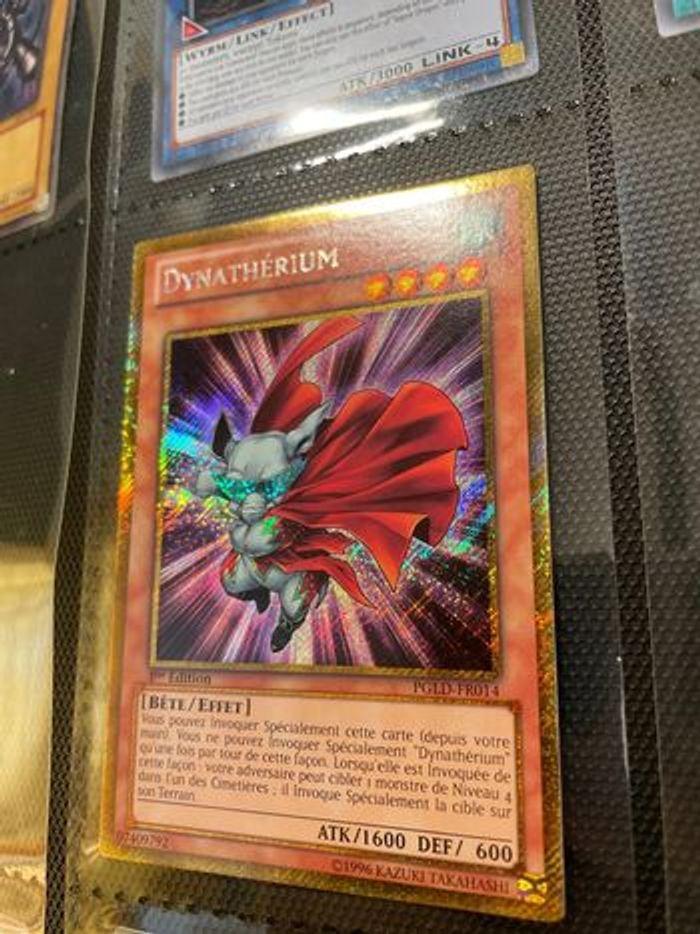 Carte Yu-Gi-Oh! : Dynathérium - PGLD-FR014 - photo numéro 5