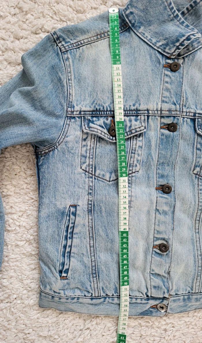 Veste en jean bleue claire Pull&Bear Taille L - photo numéro 16