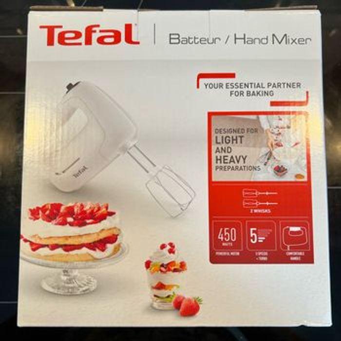 Batteur électrique Tefal pour gâteau neuve dans son emballage. Prix réel 39,90 €. - photo numéro 1